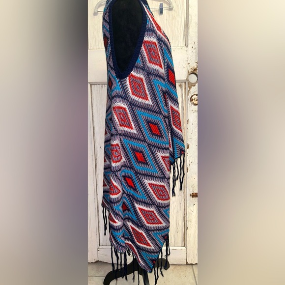 ‼️‼️Umgee Cascading Abstract Fringe Sweater‼️‼️ - Picture 3 of 6